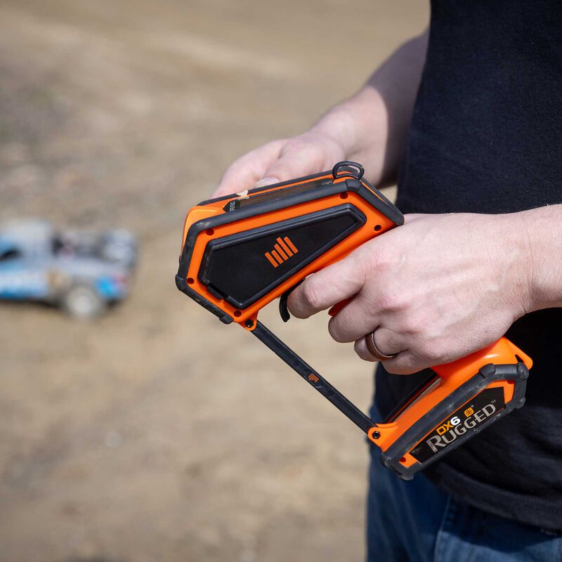 Spektrum DX6 Rugged 6-Channel DSMR Transmitter Only, Orange | Horizon Hobby