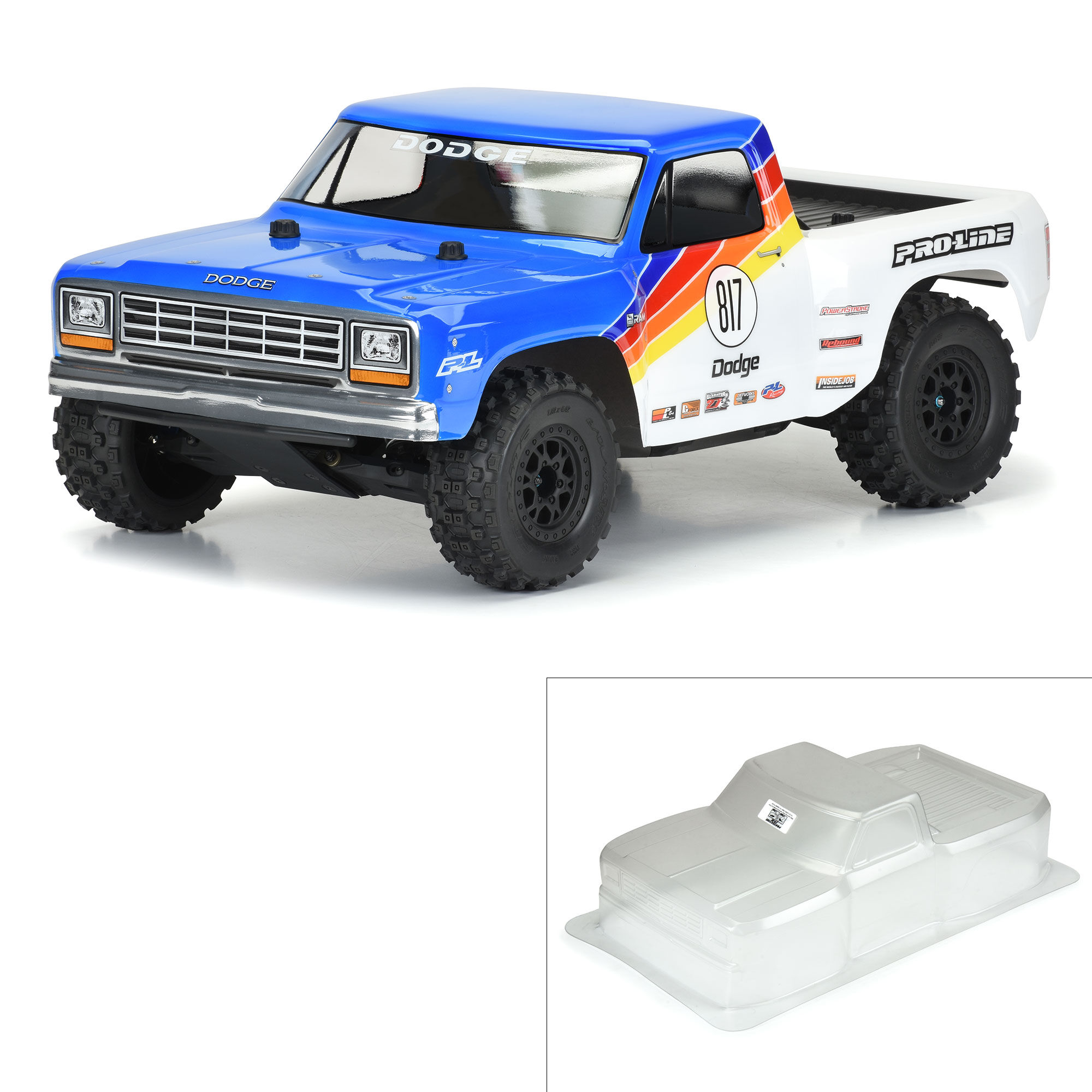 Dodge RAM 1500 ホビーラジコン　1/10 ビッグタイヤ Pro-Line Racing Pro-Line Racing 1/10 1984 Dodge Ram 1500 Race