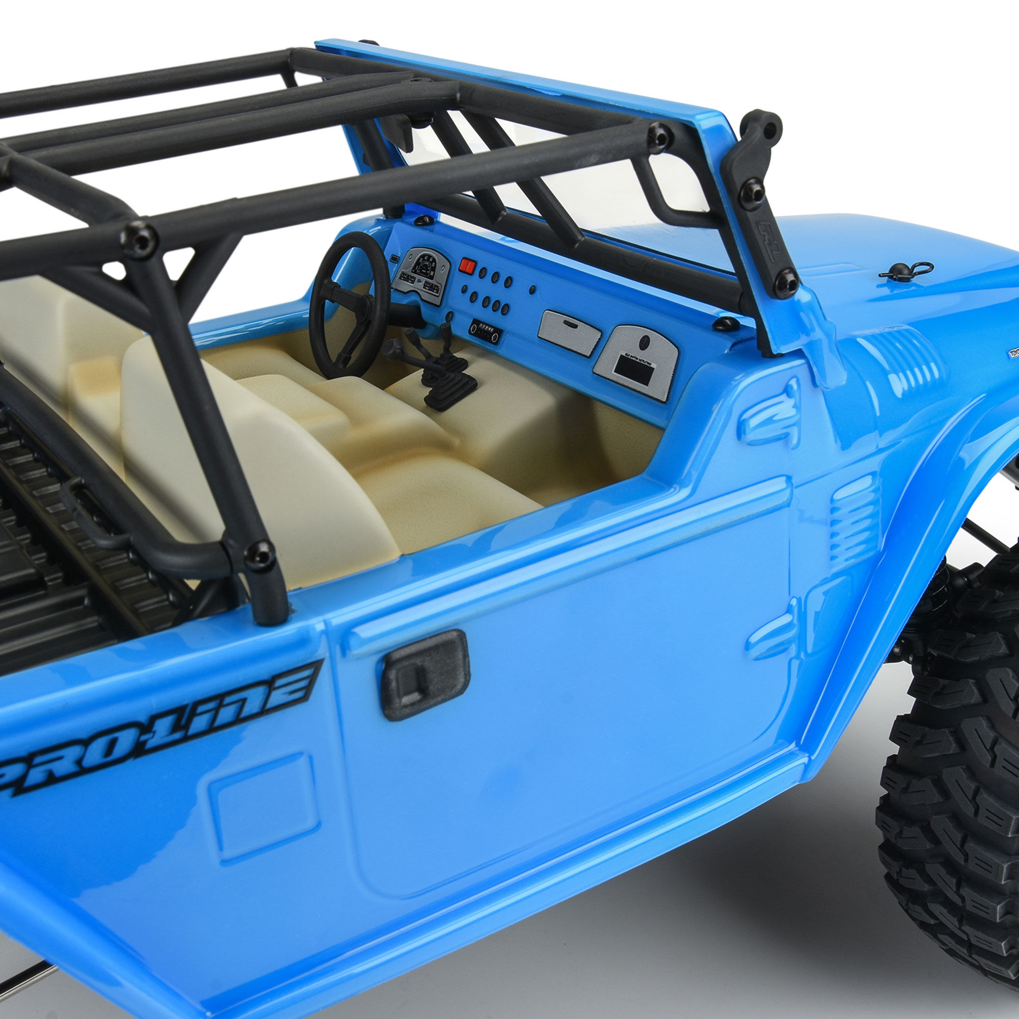 Pro-Line Racing 1/10 1979 Toyota Land Cruiser FJ40 Clear Pro-Line Racing 1/10 1979 Toyota Land Cruiser FJ40 Clear