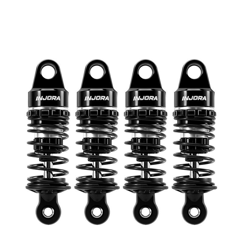 INJORA Aluminum 45mm Oil Shocks, 1/12 Losi NASCAR Vehicles (4)
