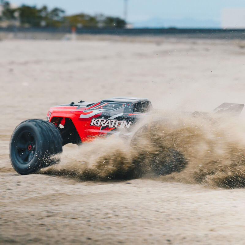 1/8 KRATON 6S BLX 4WD Brushless Speed Monster Truck with Spektrum RTR, Red