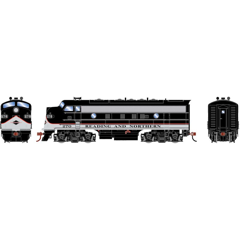 HO RND F7A Locomotive DCC-Ready, RBMN #270