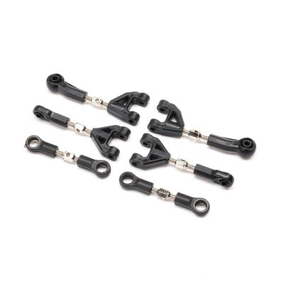 Adjustable Camber & Steering Link Set: NASCAR Adjustable Camber & Steering Link Set: NASCAR