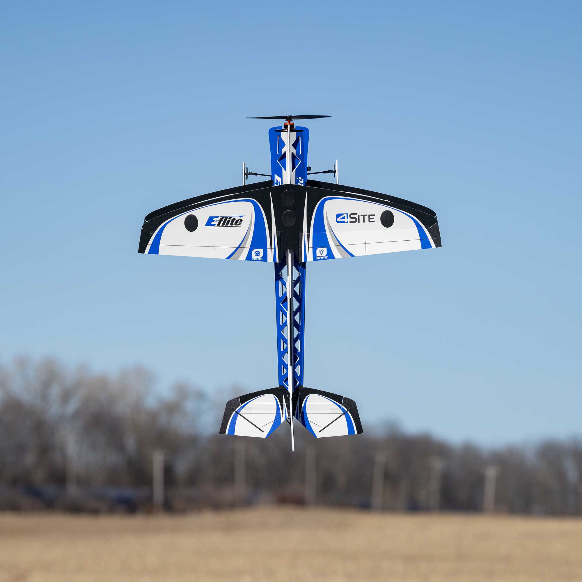 [���ܼ�] EFL02950 [E-FLITE(Blade)] 4-Site 3D FF(�÷� ��) 800mm BNF ������(AS3X �� SAFE Select ����)