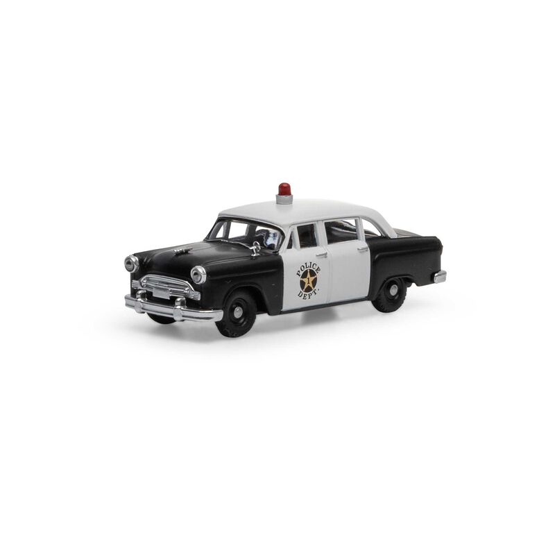 HO RTR 1950's Sedan,  Police