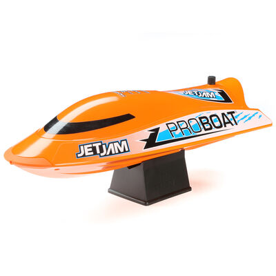Jet Jam V2 12" Self-Righting Pool Racer Brushed RTR, Orange Jet Jam V2 12" Self-Righting Pool Racer Brushed RTR, Orange