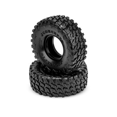 1/10 Bossman 1.9" Tires and Inserts, Green Compound (2) 1/10 Bossman 1.9" Tires and Inserts, Green Compound (2)
