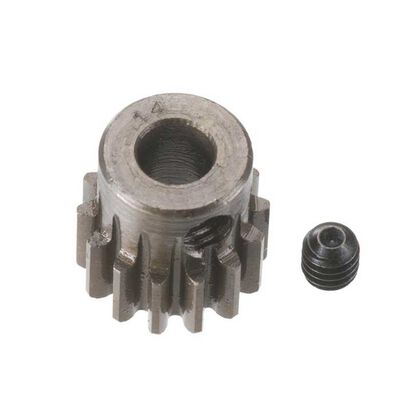 Extra Hard 5mm Bore .8 Module (31.75P) Pinion, 14T Extra Hard 5mm Bore .8 Module (31.75P) Pinion, 14T