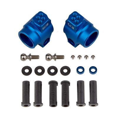 Factory Team Aluminum Rear Hub Set, 1/10 Team Associated DR10 Factory Team Aluminum Rear Hub Set, 1/10 Team Associated DR10