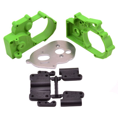 Gearbox Housing and Rear Mounts, Green: TRA 2WD Vehicles Gearbox Housing and Rear Mounts, Green: TRA 2WD Vehicles