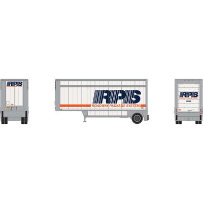 HO ATH 28' Parcel (PUP) Trailer, RPS #39085 HO ATH 28' Parcel (PUP) Trailer, RPS #39085