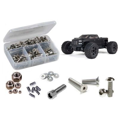 Stainless Steel Screw Kit, 1/10 ARRMA Big Rock 3S BLX Stainless Steel Screw Kit, 1/10 ARRMA Big Rock 3S BLX