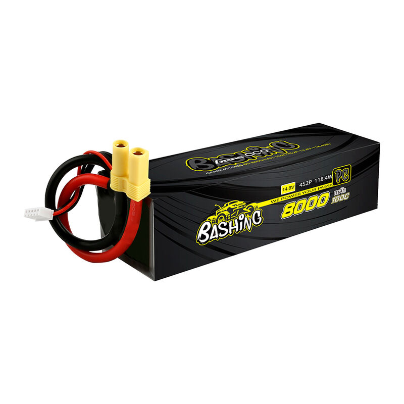 Batteria LiPo Gens Ace Bashing 5000mAh 14.8V 50C 4S Per Traxxas &ndash; B-50C-5000-4S1P-Bashing-TRX