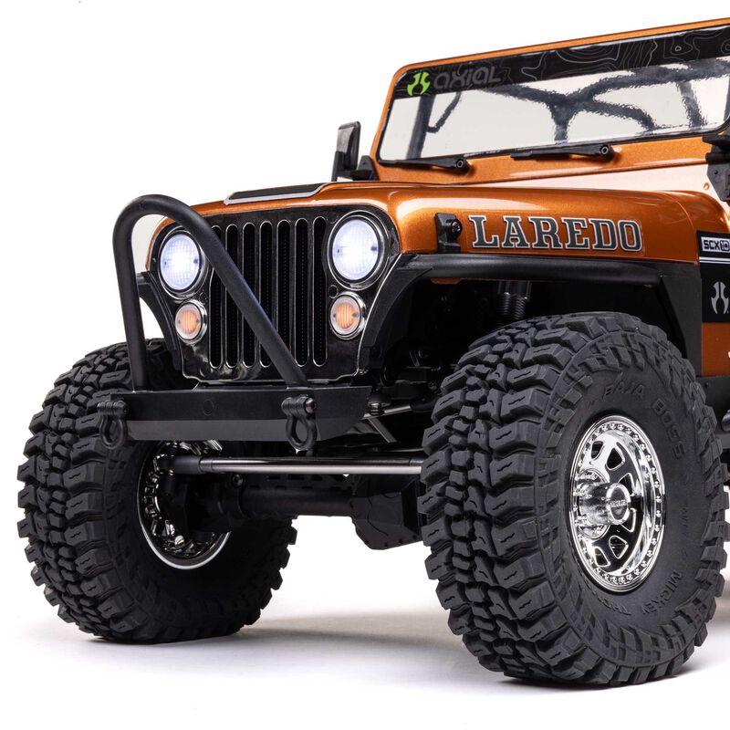 1/10 SCX10 III Jeep CJ-7 4X4 RTR Brushed Rock Crawler, Copper