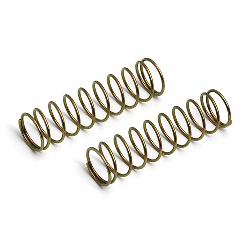 3.70 lb/in Gold Front Shock Springs, 1/10 Team Associated RC10T