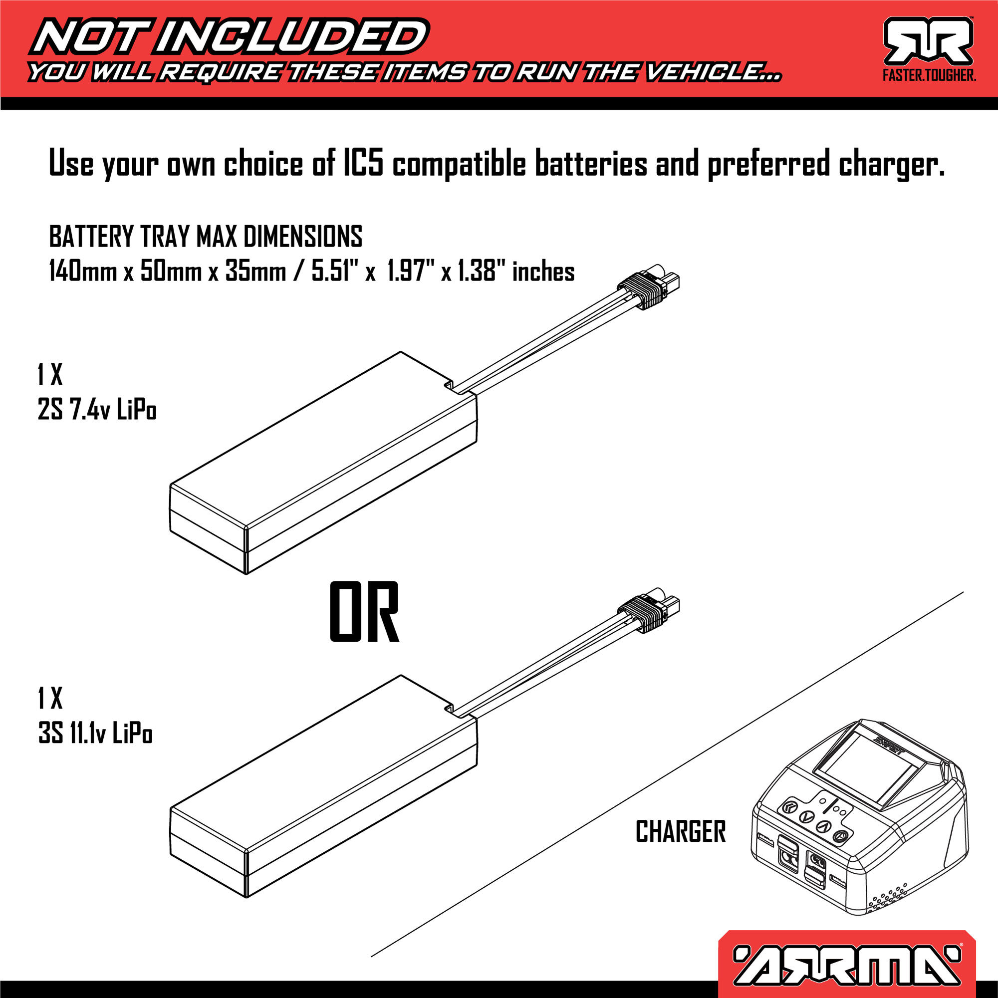 �˾���ũ ARA3521T1 [ARRMA] 1/10 FURY 223S BLX �귯�ø��� 2WD ��Ʈ �ڽ� Ʈ�� RTR, DSC, ���� 14