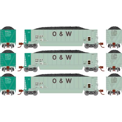 N ATH Berwick Bathtub Gondola with Load, PRAX Primed For Grime #99011/99022/99034 (3) N ATH Berwick Bathtub Gondola with Load, PRAX Primed For Grime #99011/99022/99034 (3)