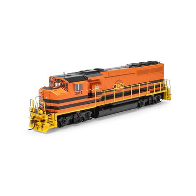 HO GP40-2L Locomotive with DCC & Sound, QGRY #3016 HO GP40-2L Locomotive with DCC & Sound, QGRY #3016