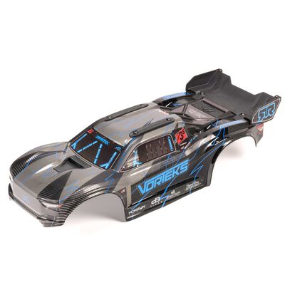 1/10 Painted Decaled Trimmed Body Set with Hidden Body Mount, Blue/Black: VORTEKS 2WD 1/10 Painted Decaled Trimmed Body Set with Hidden Body Mount, Blue/Black: VORTEKS 2WD