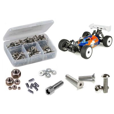 Stainless Steel Screw Kit, 1/8 Tekno EB48 2.1 Stainless Steel Screw Kit, 1/8 Tekno EB48 2.1