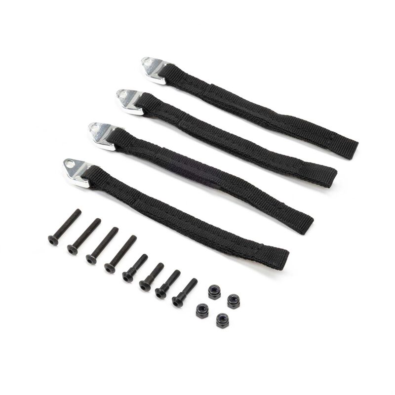 Losi Suspension Limiting Straps, 107mm (4)