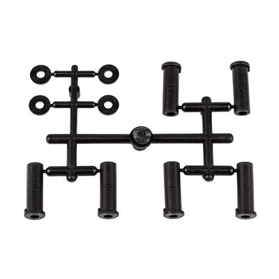 Rear Hub Shims and Inserts, 1/10 Team Associated DR10 Rear Hub Shims and Inserts, 1/10 Team Associated DR10