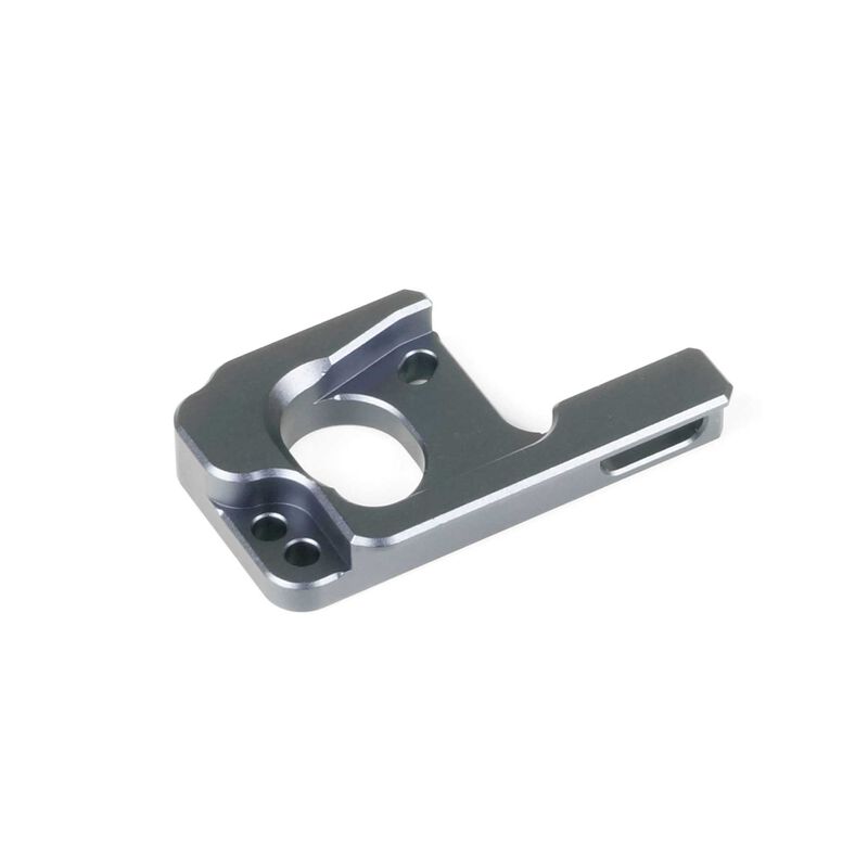 Motor Mount Insert 7075, Anodized Gun Metal: EB/ET48 2.0