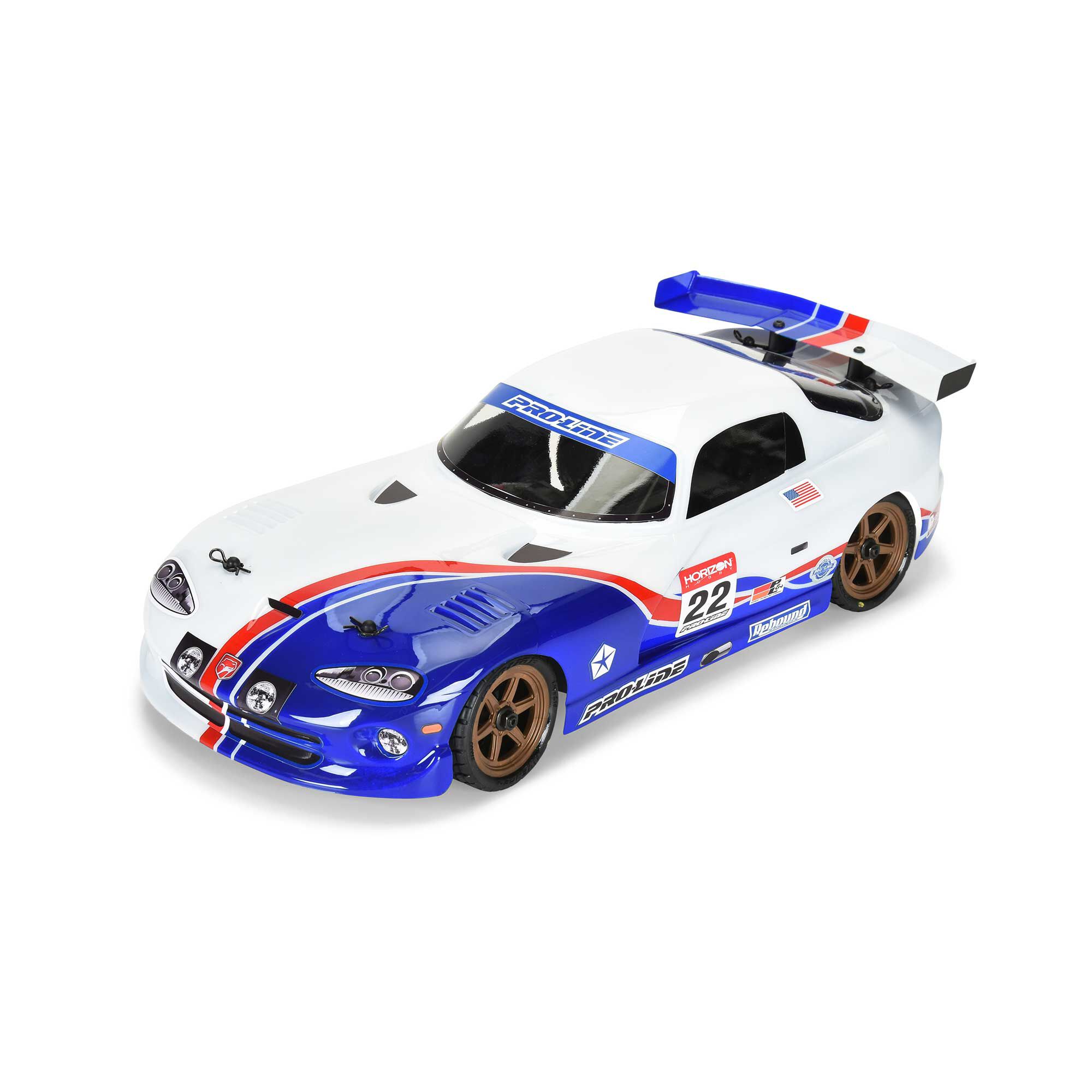 Pro-Line Racing 1/12 Avenger Tire Mounted on Overdrive Bronze