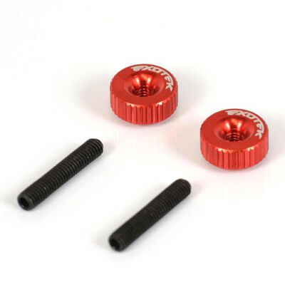 Twist Nuts For M3 Thread, Red Twist Nuts For M3 Thread, Red
