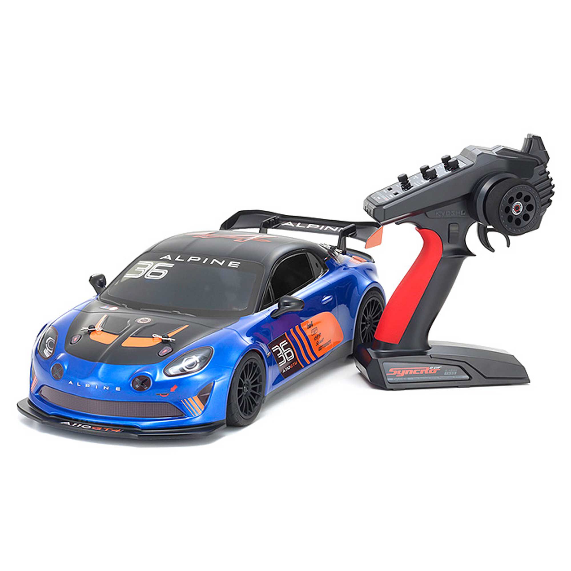 1/10 Fazer Mk2 Alpine GT4 Brushed RTR