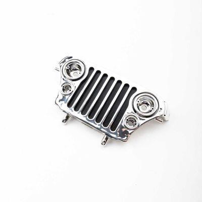 Grille, Chrome, SCX10 III CJ7 Grille, Chrome, SCX10 III CJ7