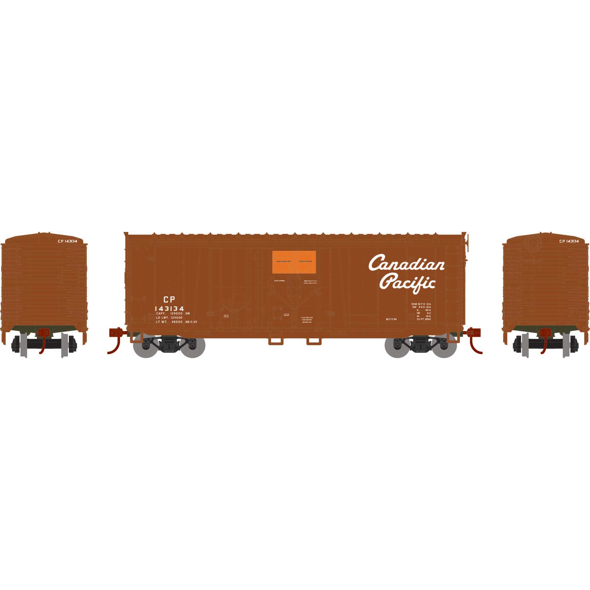はわーど Roundhouse HO 40' Grain Loading Box Car, CP #143134 | Horizon Hobby