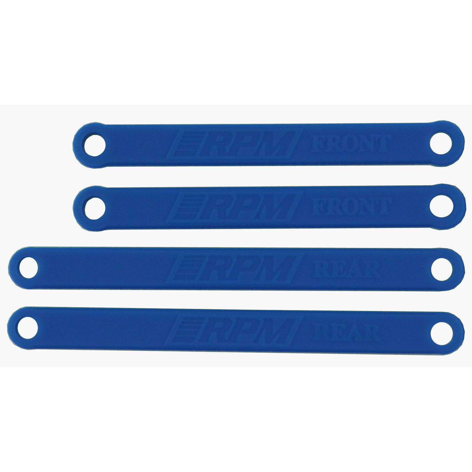 Camber Links, Blue: Electric Stampede, Ruster