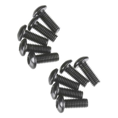 Hex Socket Button Head M3x8mm, Black Oxide (10) Hex Socket Button Head M3x8mm, Black Oxide (10)