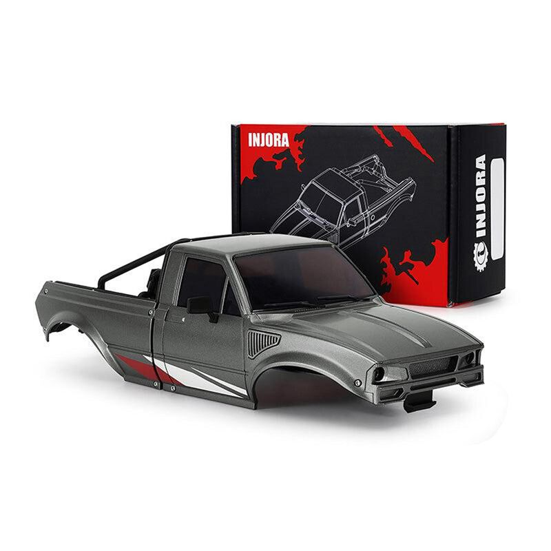 INJORA 1/18 IR60 Rock Crawler Hard Body, Grey, 1/18 Traxxas TRX-4M Defender/ Bronco