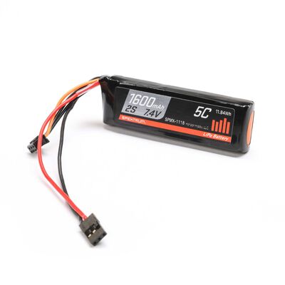 7.4V 1600mAh 2S 5C Receiver LiPo Battery 7.4V 1600mAh 2S 5C Receiver LiPo Battery