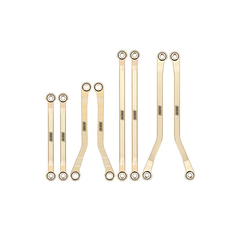 INJORA Brass High Clearance Link Set, 1/18 Traxxas TRX-4M High Trail K10/ F150