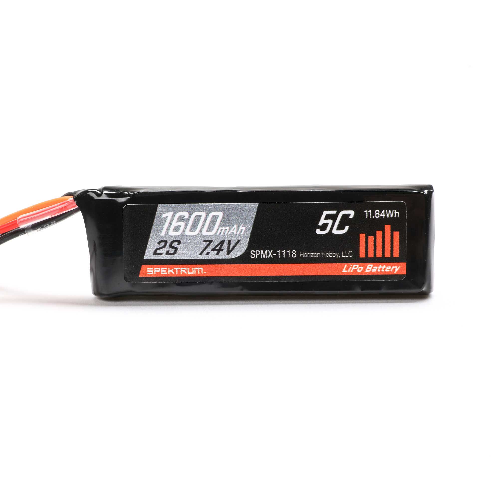 Spektrum Accessories 7.4V 1600mAh 2S 5C Receiver LiPo Battery