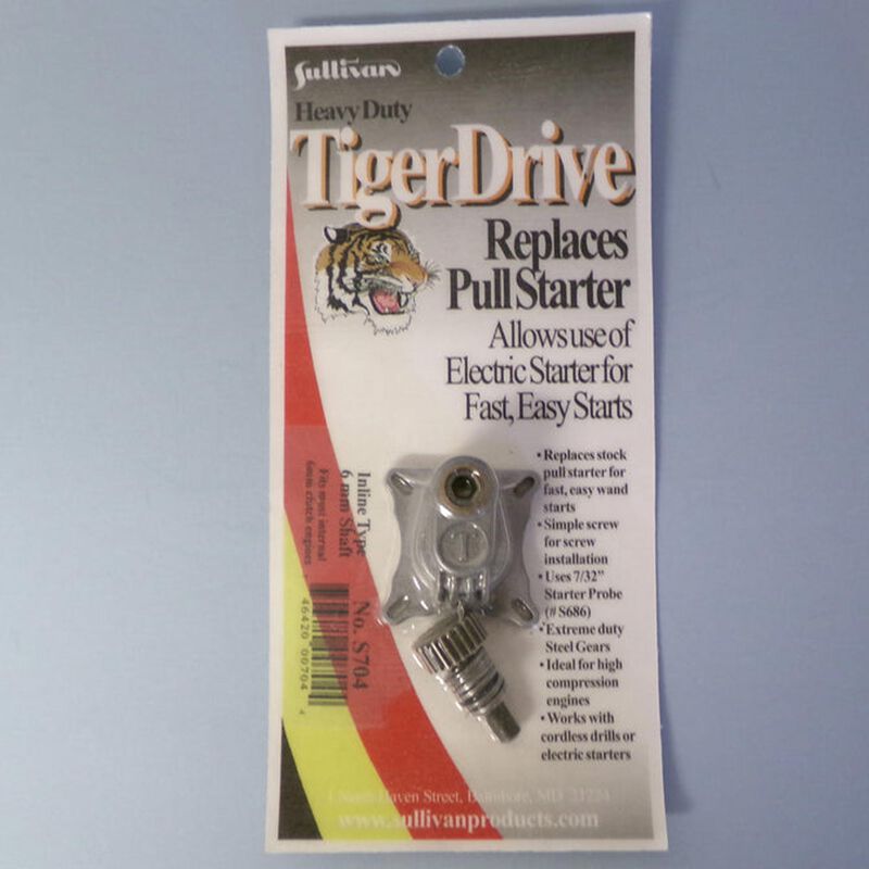 TigerDrive InLine 6mm Shaft