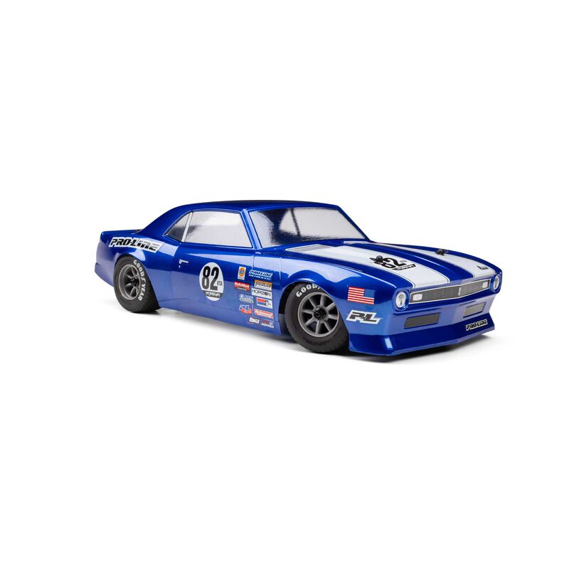 Pro-Line Racing 1/12 Pre-Cut 1968 Chevy Camaro Clear VTA Body: Losi NASCAR® Race Car