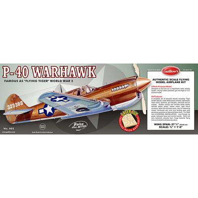 Curtiss P-40 Warhawk Laser Cut, 28" Curtiss P-40 Warhawk Laser Cut, 28"