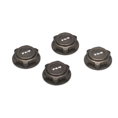Covered 17mm Wheel Nuts, Aluminum: 8B/8T 2.0 Covered 17mm Wheel Nuts, Aluminum: 8B/8T 2.0