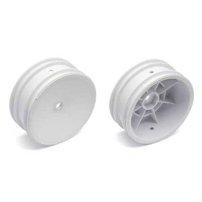1/10 2.2" 2WD Front Buggy Wheels, White (2) 1/10 2.2" 2WD Front Buggy Wheels, White (2)