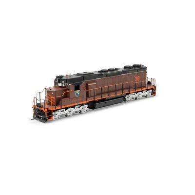 HO EMD SD38 Locomotive with DCC & Sound, MR #38 HO EMD SD38 Locomotive with DCC & Sound, MR #38