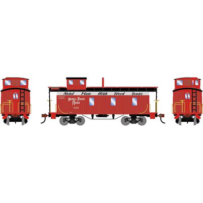 HO ATH 3-Window Wood Caboose, NKP #869 HO ATH 3-Window Wood Caboose, NKP #869