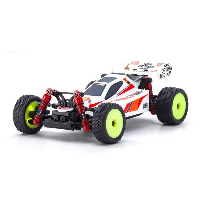 Kyosho 1/28 Turbo Optima MINI-Z 4x4 Off-Road Buggy RTR, White