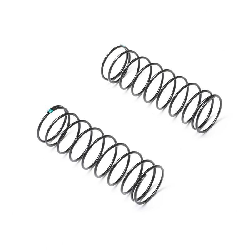 Rear Springs, Green, 2.22 lb, 13mm (2)