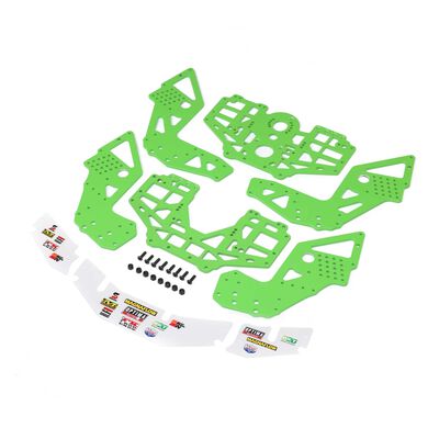 Chassis Plate Set, Green: LMT 2.0 Chassis Plate Set, Green: LMT 2.0