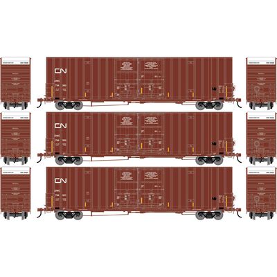 HO ATH 60' Gunderson High-Cube Double Door Box Car, DWC #794360/794383/794391 (3) HO ATH 60' Gunderson High-Cube Double Door Box Car, DWC #794360/794383/794391 (3)