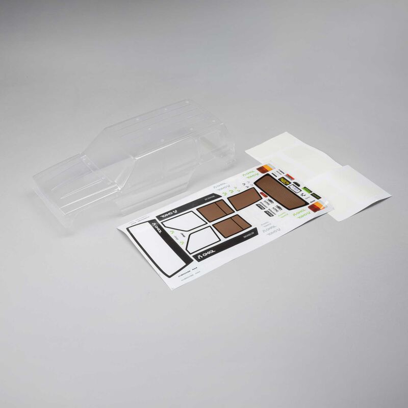 Axial Body & Decal Set, Clear: SCX10 III XJ Axial Body & Decal Set, Clear: SCX10 III XJ
